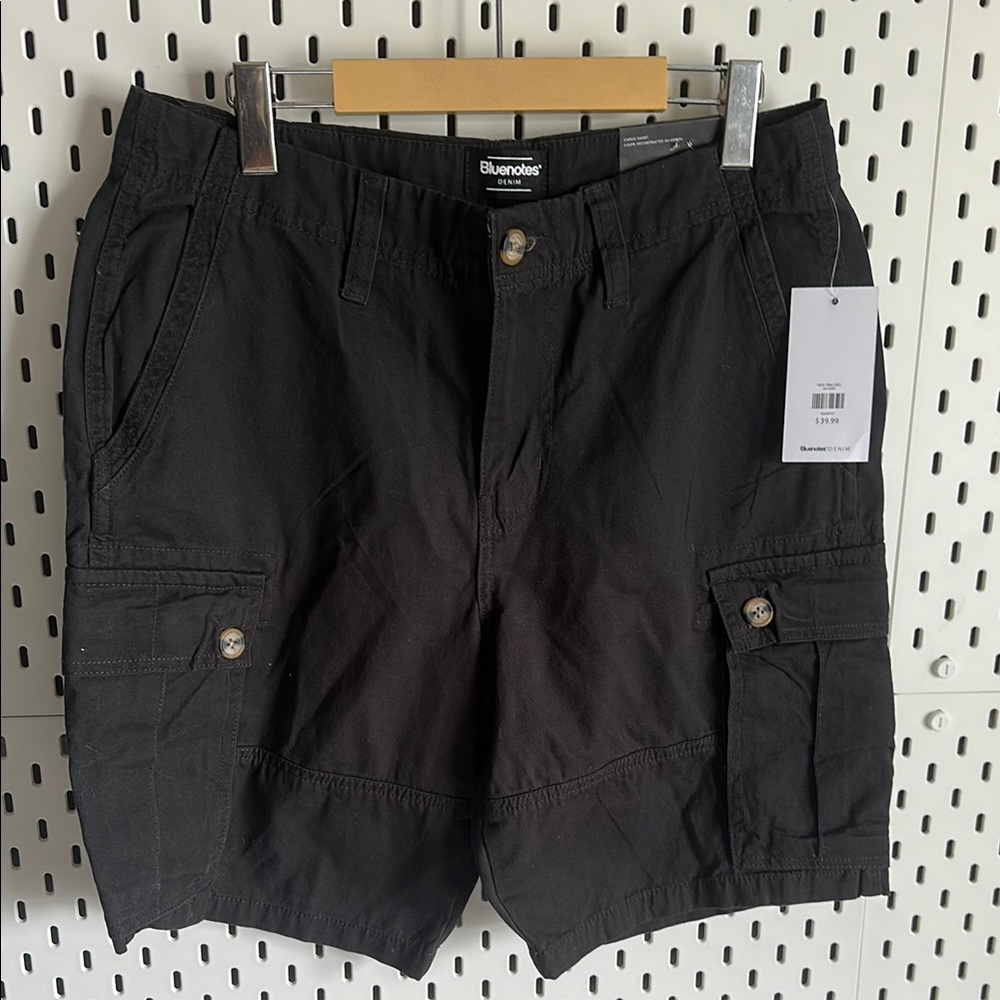 Bluenotes Men's Dark Cargo Shorts